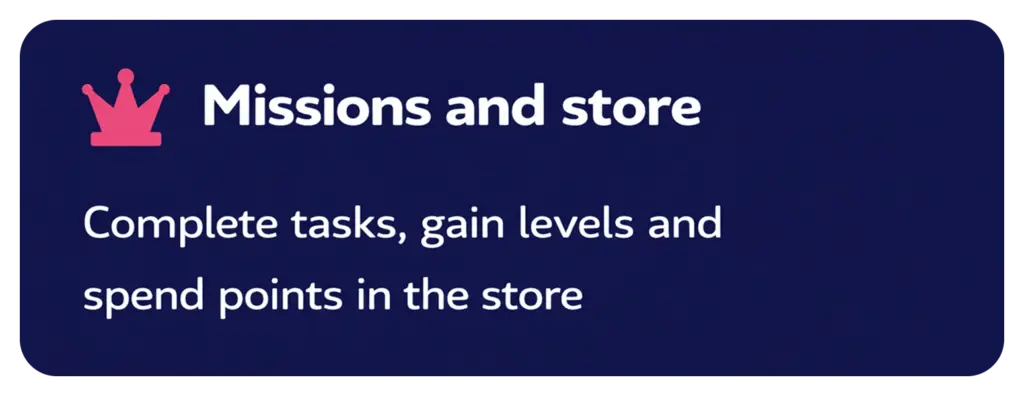 Manekispin Casino missions and store rewards